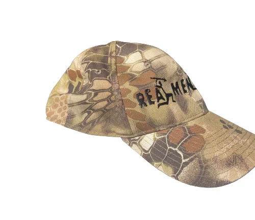 Camo Baseball Hat / Embroidered Logo - Image 3