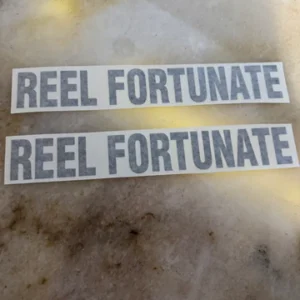 REEL FORTUNATE DECAL
